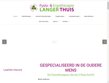 Tablet Screenshot of fysio-langerthuis.nl